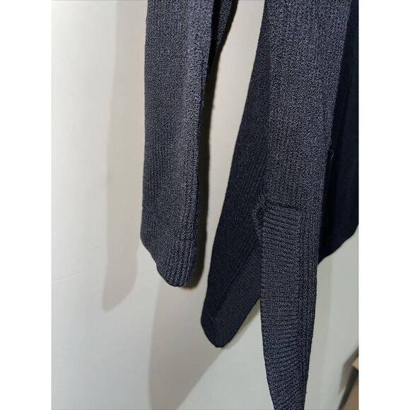 St John Basics Black Pullover Sweater With Side Slits Small made In USA Luxury - Picture 7 of 7